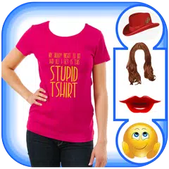 Woman T Shirt Photo Montage - Women Tshirt Designs APK download