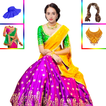 Bridal lehenga saree editor