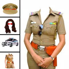 Women police suit photo editor XAPK download