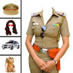 Women police suit photo editor