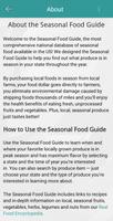Seasonal Food Guide screenshot 3
