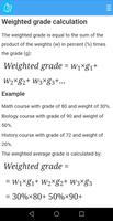 grade average calculator capture d'écran 3