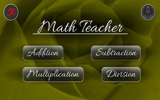 Poster Math Teacher