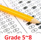 ikon 5~8th Grade Math Test Free