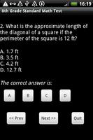 5~8th Grade Math Test Free capture d'écran 2
