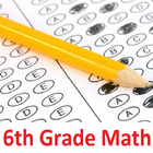 6th Grade Math Test アイコン