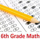 6th Grade Math Test icône