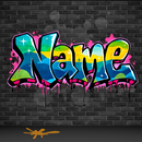 Draw Graffiti Name Art–Nametag APK