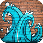 Graffiti wallpaper icon