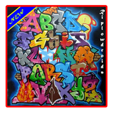 ý tưởng nghệ thuật graffiti 3D biểu tượng
