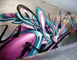 ý tưởng nghệ thuật graffiti 3D ảnh chụp màn hình 3