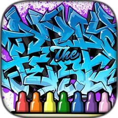 download Colorazione Graffiti Glitter XAPK