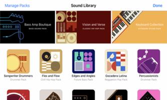 GarageBand الملصق