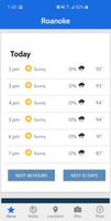 برنامه‌نما WSLS 10 Roanoke Weather عکس از صفحه