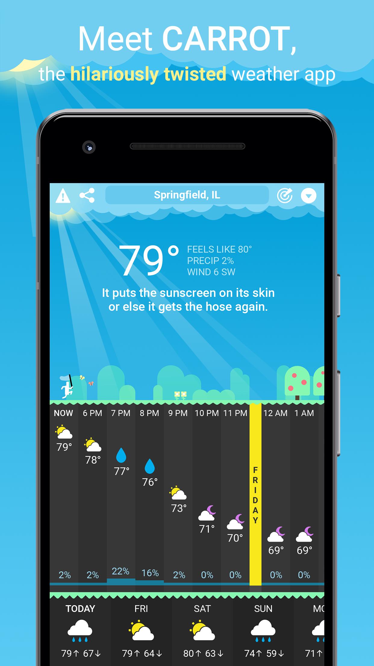 Carrot weather online Carrot weather online