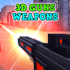 3D Armas Armas Mod icono