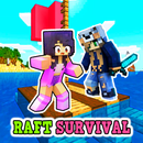 Raft Survival Mod Map APK