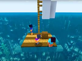 Raft Survival MOD Mapa plakat