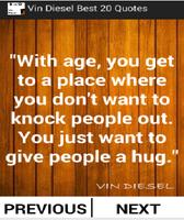 Vin Diesel Best 20 Quotes capture d'écran 2