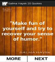Salma Hayek Best 20 Quotes постер