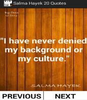 Salma Hayek Best 20 Quotes скриншот 1