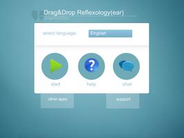 برنامه‌نما Drag&Drop Reflexology- ears عکس از صفحه