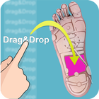 Drag&Drop Reflexology (foot) icône