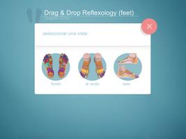 Drag&Drop Reflexology (foot) captura de pantalla 2