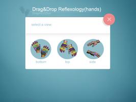 Drag&Drop Reflexology - hands imagem de tela 2