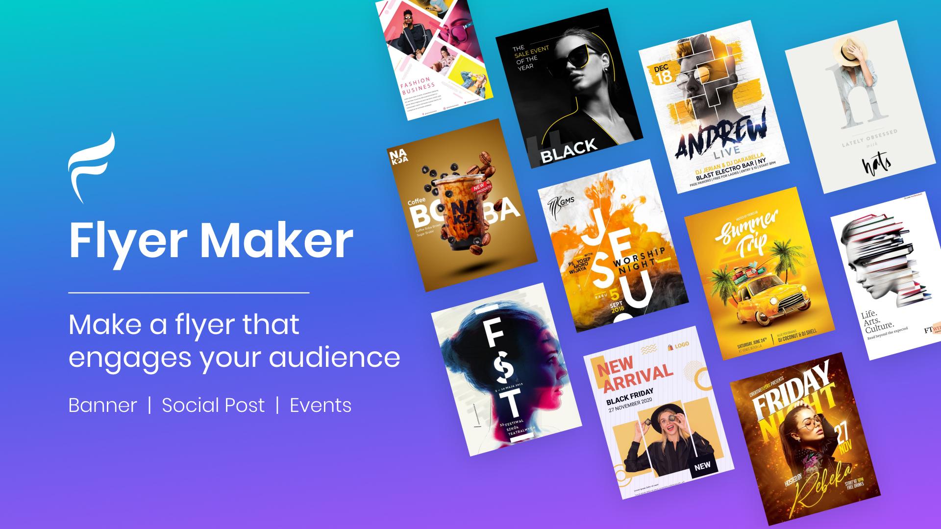 Flyer maker: Poster my wall APK for Android Download