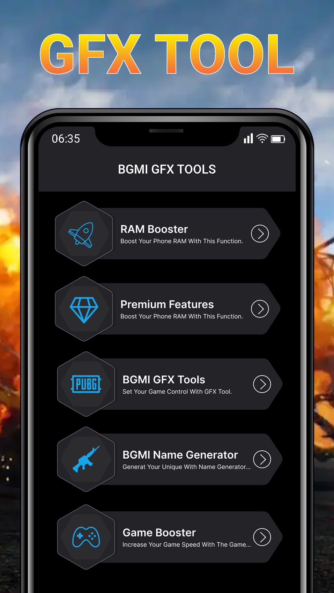 GFX Tool Pro For BGMI & PUBG APK for Android
