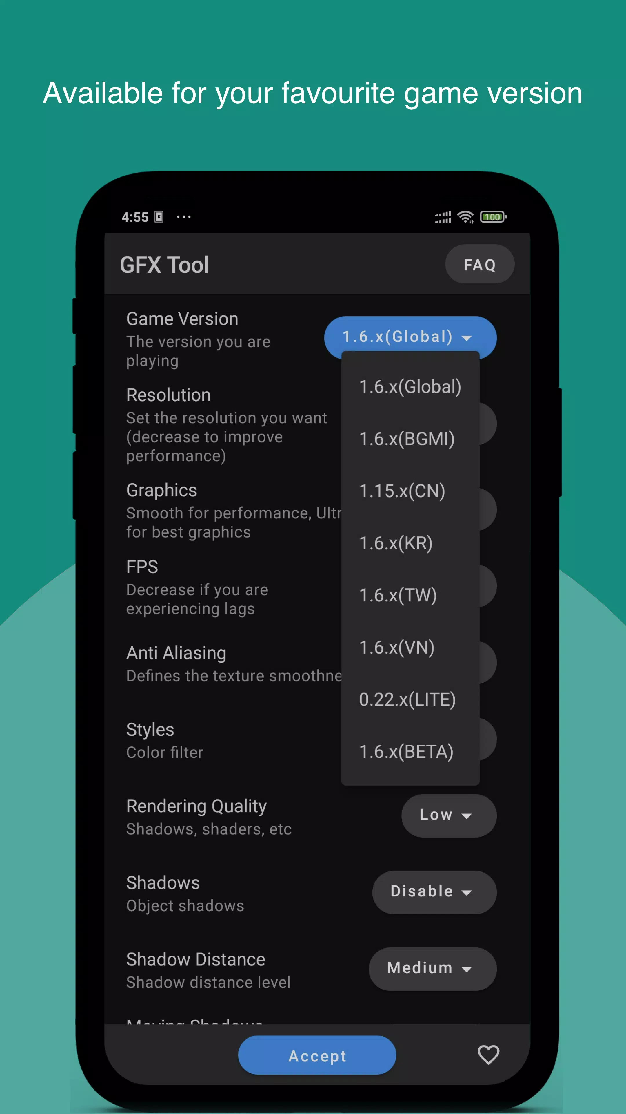 GFX Tool for Roblox - Latest version for Android - Download APK