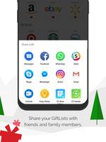 GiftList capture d'écran 2