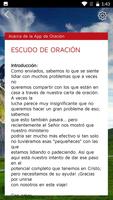 برنامه‌نما Escudo de Oración عکس از صفحه