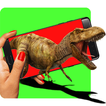 Dinosaurs 3D World AR Jurassic آئیکن