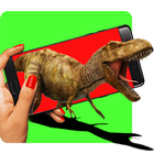 Dinosaurs 3D World AR Jurassic Zeichen