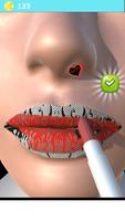 Lip Art Lipstick Makeup Game capture d'écran 2