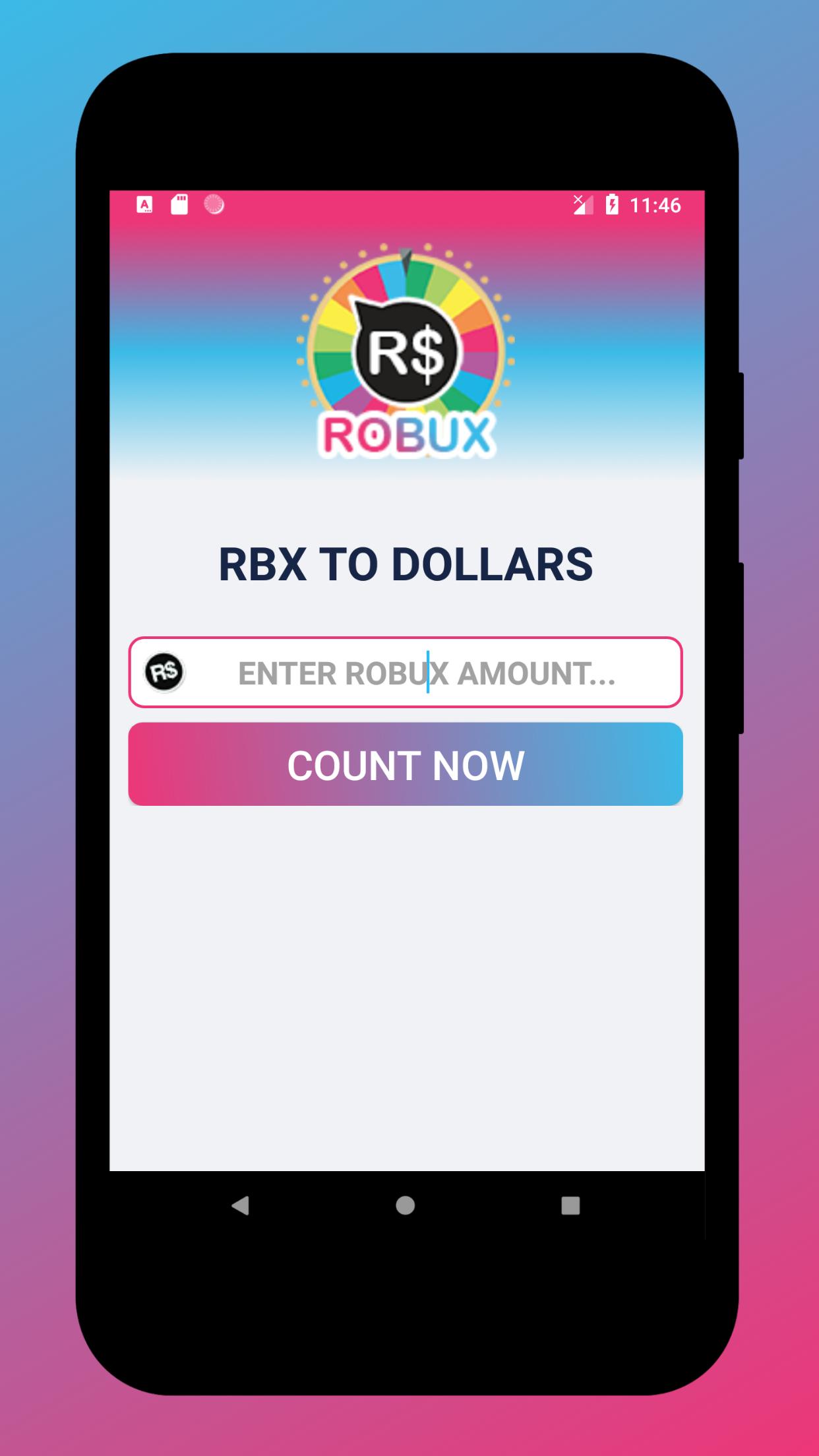 Free Robux Counter Rbx Calc For Android Apk Download - robux to dollars calculator