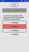 1 Chemistry | Learning test Free Screenshot 2