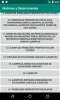 Matrices y Determinantes screenshot 2
