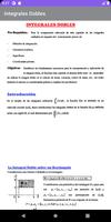 Integrales Dobles ภาพหน้าจอ 1