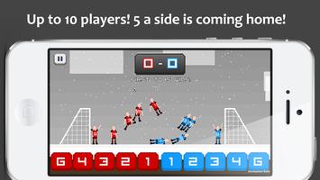 Pocket Soccer captura de pantalla 1