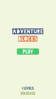 Adventure Blocks - Gravity Box puzzle game Affiche