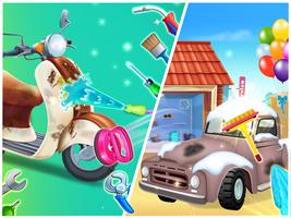 Truck wash games for boys اسکرین شاٹ 1