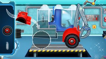 build house - Truck wash game-poster