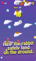 Rabbit Sliding Plakat