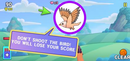 Poster Don't shoot the bird!