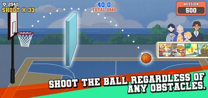 Basketball Slinger capture d'écran 1