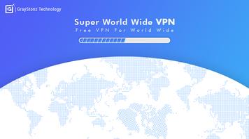 Super World Wide  xvpn: Vpn Master free ポスター