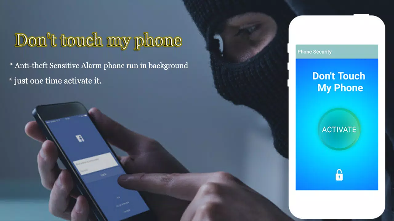 Don'T Touch My Phone (Anti-Theft Alarm) Apk Pour Android Télécharger